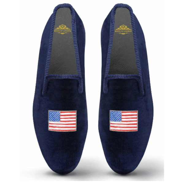 Custom Velvet Loafer/Slipper Shoe  Bown of London – Bown of London USA