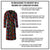 Women's Hooded Robe - Patchwork