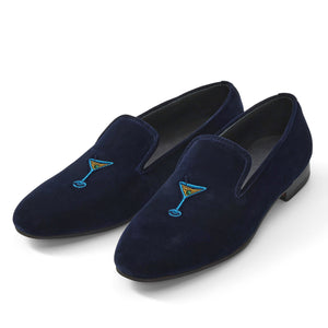 Women's Velvet Loafer/Slipper Shoe - Custom