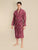 Lightweight Men's Robe - Gekko Claret