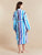 Women's Robe model photo back - Sunset | Bown of London