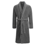 Women's Grey Towelling Bathrobe - Europa