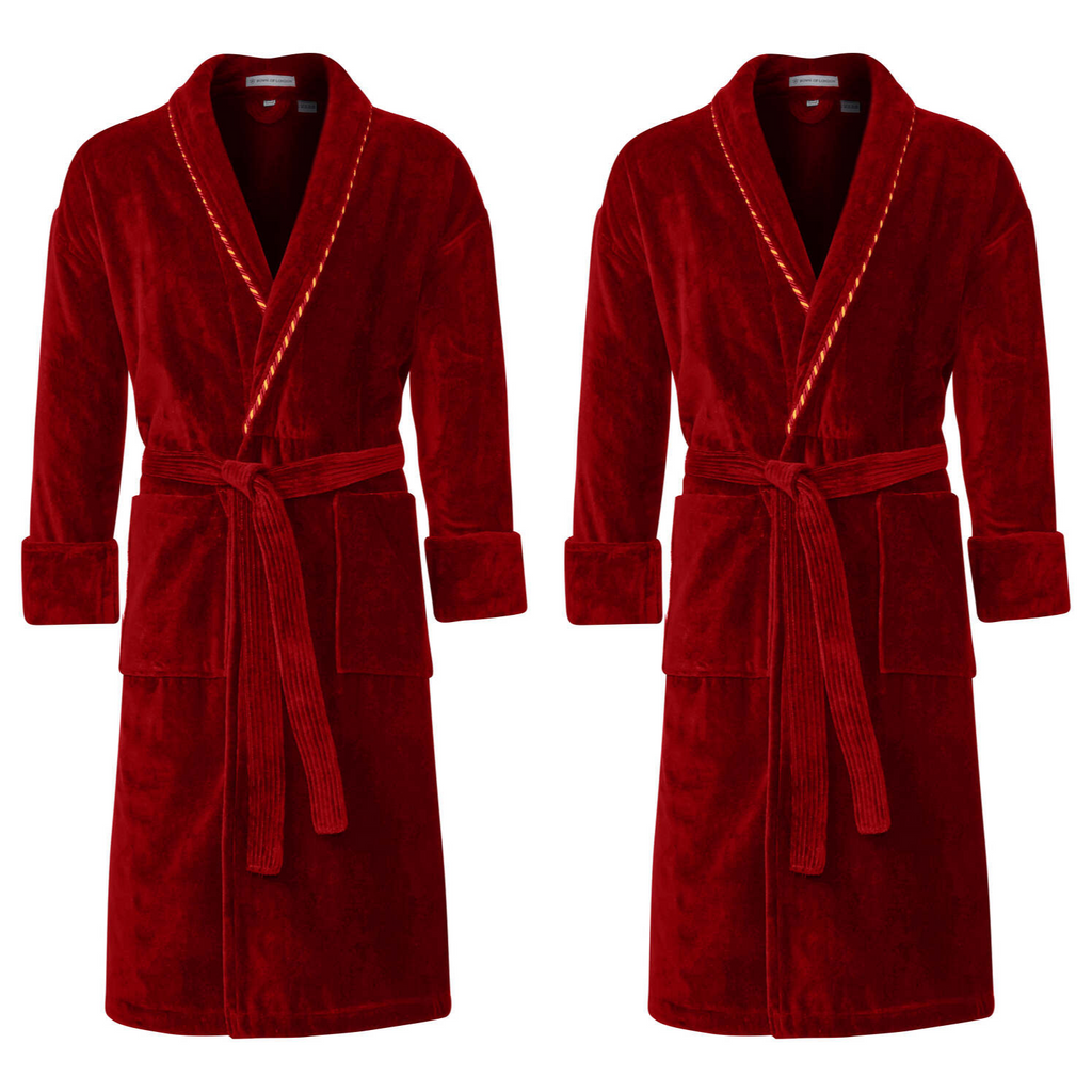 Earl/Duchess Claret Bathrobe Bundle