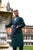 Connaught Green Mens Smoking Jacket - Model Lifestyle | Bown of London