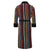 Dundee Men's Striped Bathrobe - Back | Bown of London