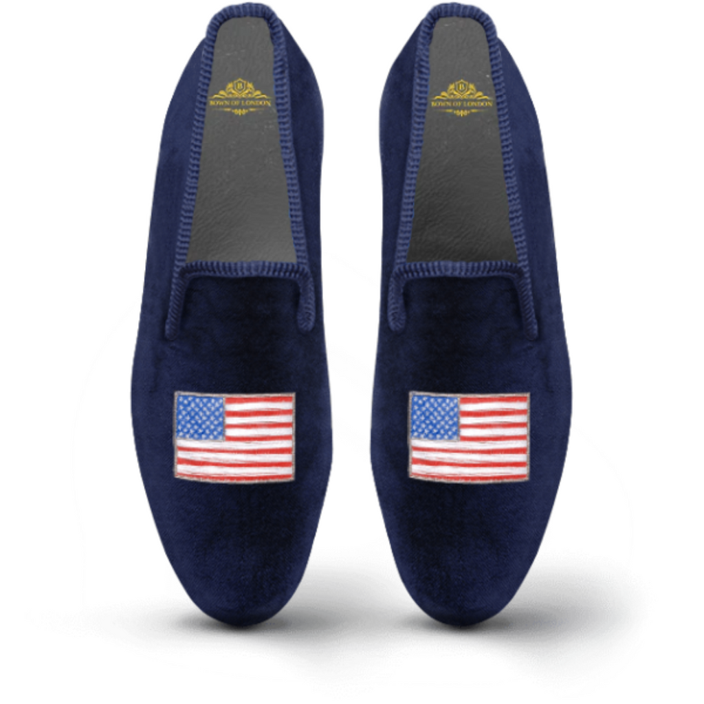 Velvet Loafer/Slipper Shoe USA